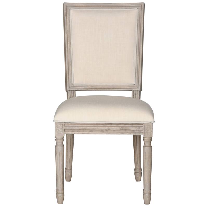 SAFAVIEH Sharen Rectangular Dining Chair (Set of 2). - 20"W x 24"D x 38"H