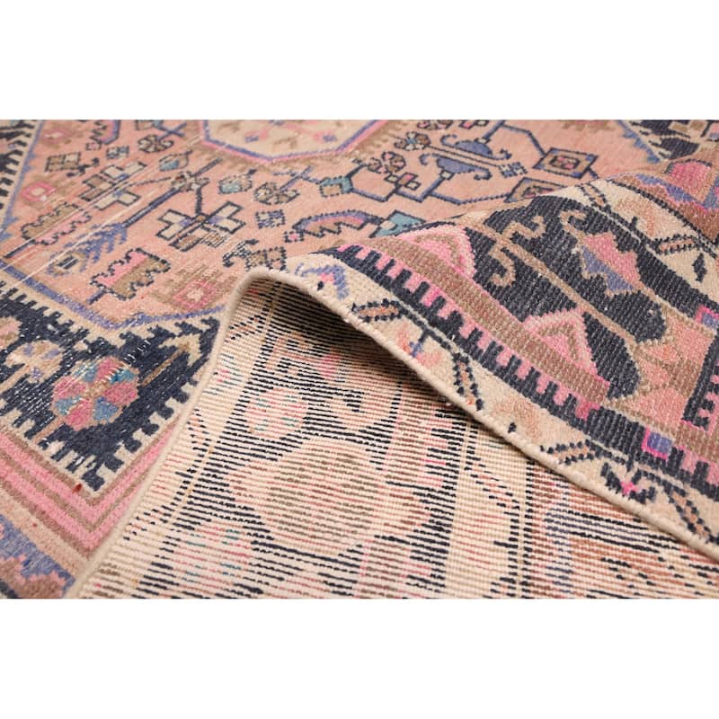 ECARPETGALLERY Hand-knotted Antalya Vintage Copper Wool Rug - 4'9 x 8'5