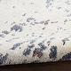 preview thumbnail 3 of 6, Nourison Motion Indoor only Cream / Ivory Abstract Area Rug - 5' 3" x 7'