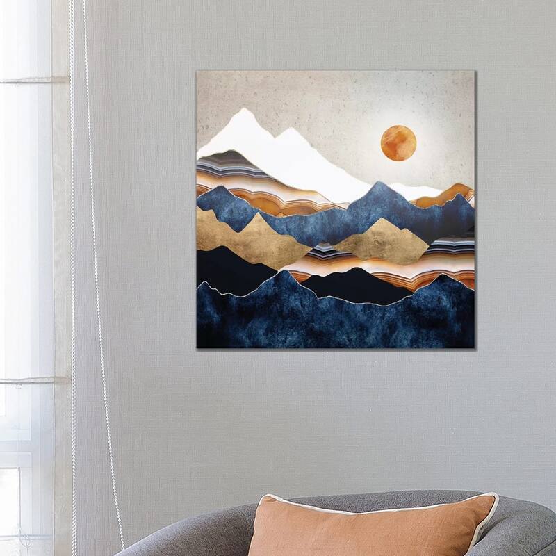 iCanvas "Amber Sun" by SpaceFrog Designs Canvas Print - 26x26x1.5