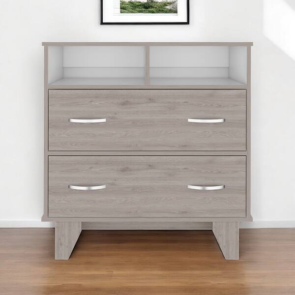 HomeRoots 32” Modern Light Oak Medicine Cabinet