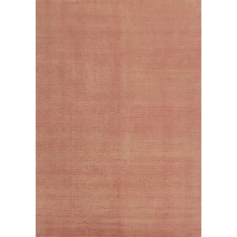 Vegetable Dye Modern Gabbeh Turkish Area Rug 9x12 - 12' 2'' X 9' 0''