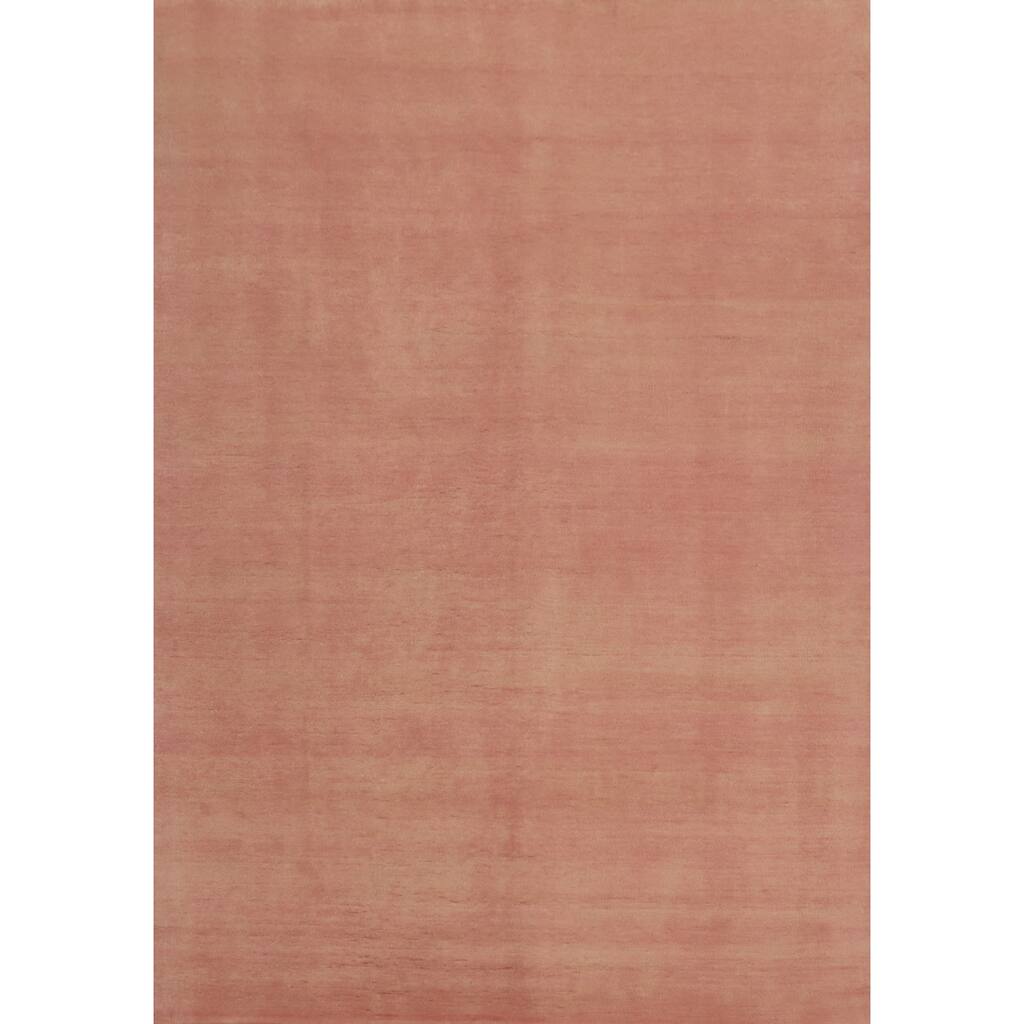 Vegetable Dye Modern Gabbeh Turkish Area Rug 9x12 - 12' 2'' X 9' 0''