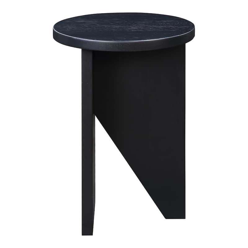 Aurelle Home Modern Geometric Round Accent Table