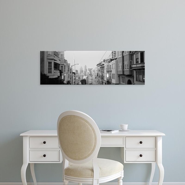 Easy Art Prints Panoramic Images's 'USA, California, San Francisco, Apartment in San Francisco' Premium Canvas Art