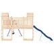 preview thumbnail 17 of 20, vidaXL Swing Set Outdoor Backyard Wooden Playground Equipment for Kids Age 3-8