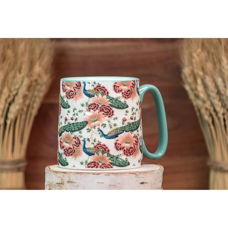 10 Strawberry Street Bella Animal Mugs, Set of 4