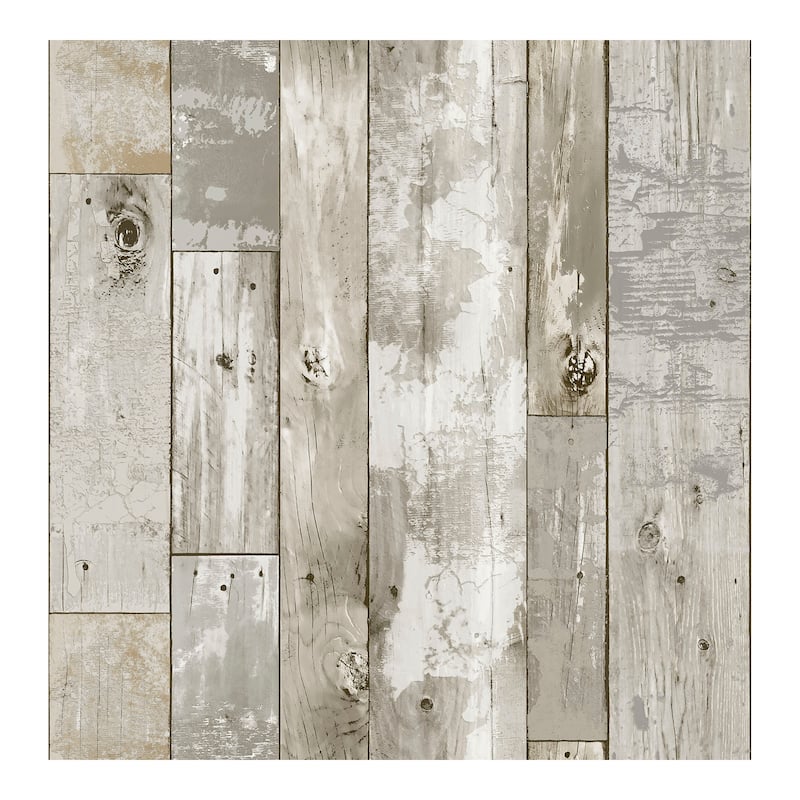 Driftwood Peel and Stick Wallpaper - 20.5 x 216