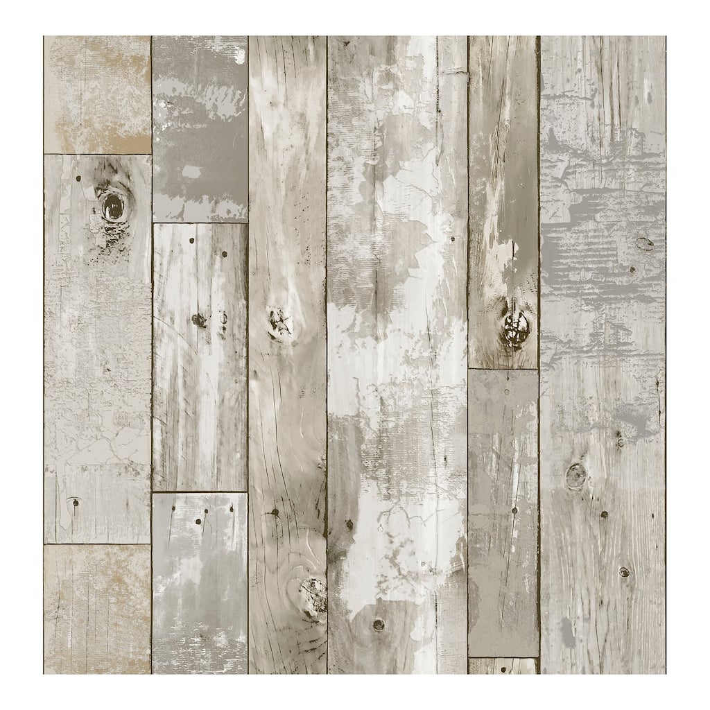 Driftwood Peel and Stick Wallpaper - 20.5 x 216