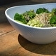 preview thumbnail 6 of 5, Euro Ceramica Highlands White Porcelain Serving Bowls, 3pc and 4pc