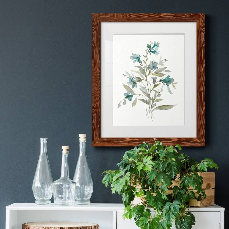 Linen Botanical III-Premium Framed Print - Ready to Hang