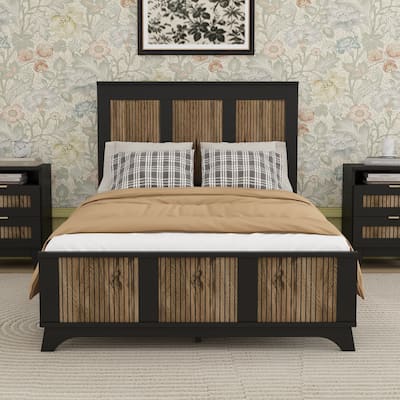 Wooden Platform Bed