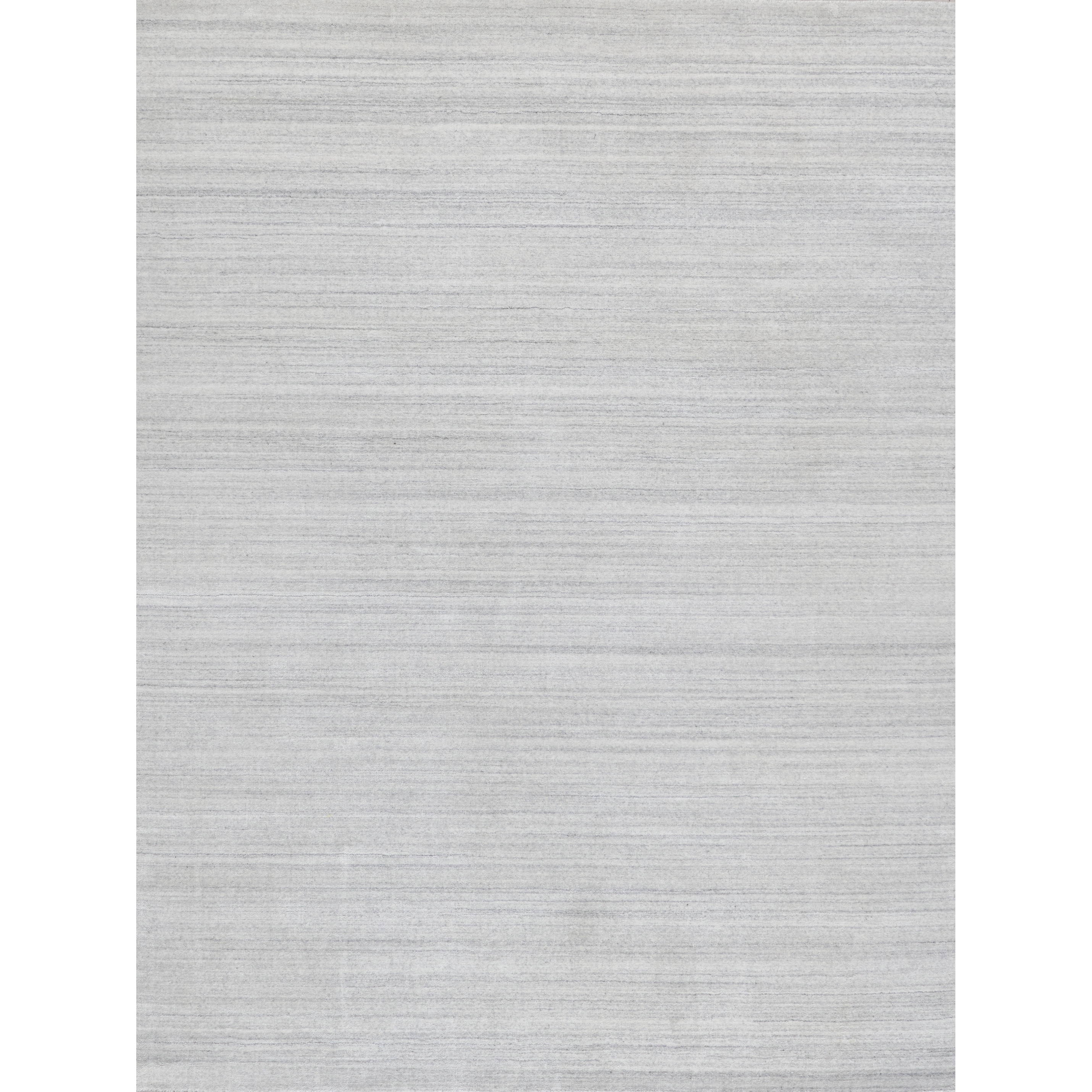 Serenity handloomed PET Light Grey/Ivory Area Rug
