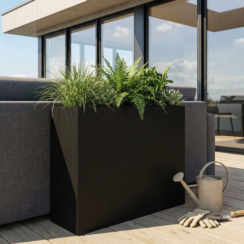 Metal Planters for Outdoor Plants Planter Box
