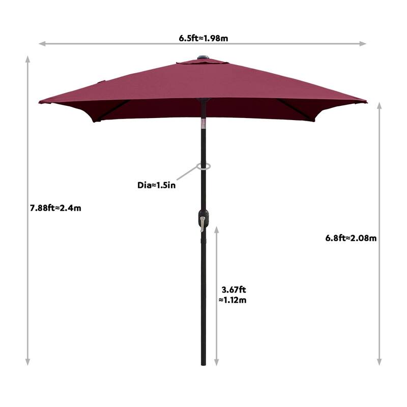 Maypex Square Market Umbrella