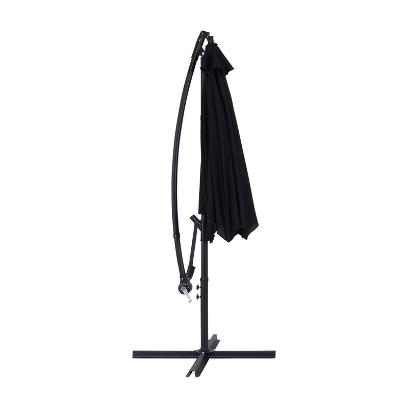 CorLiving 9ft Tilting Cantilever Patio Umbrella