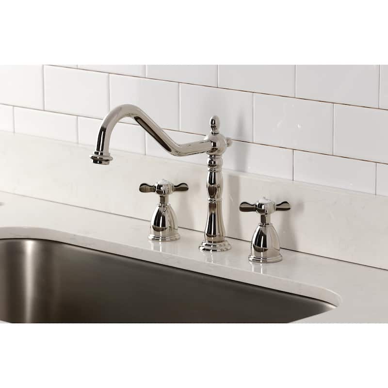 Kingston Brass Essex 1.8 GPM Widespread Kitchen Faucet