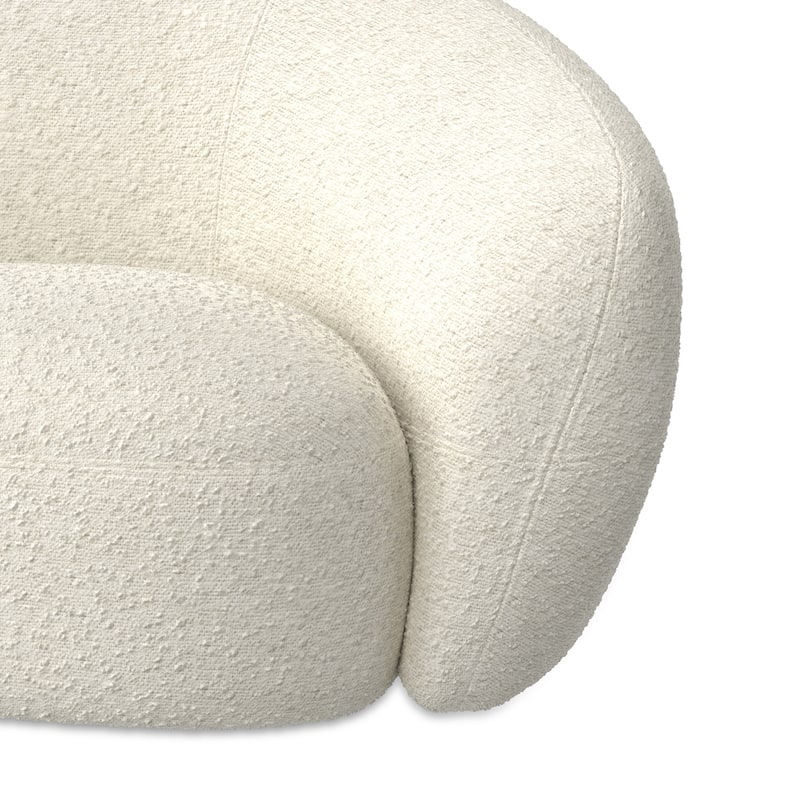 WYNDENHALL Cara 69"Wide Contemporary Loveseat Sofa in Performance Fabric - 69" W x 39.25" D x 28.75" H
