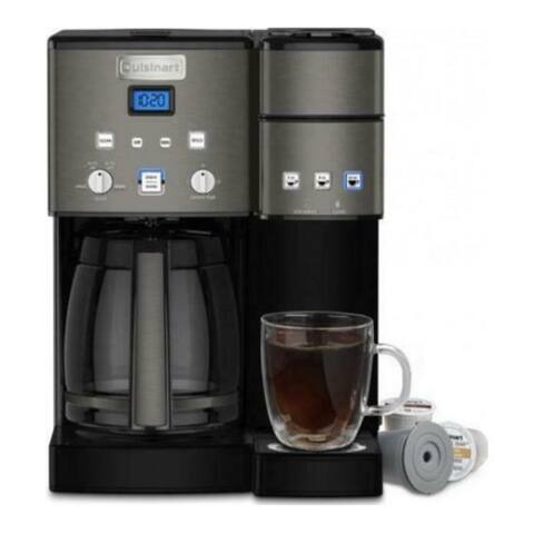 Cuisinart Coffee Center 12-Cup Coffeemaker and Single-Serve Brewer
