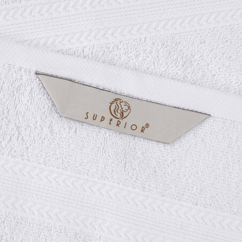 Eco-Friendly Sustainable Cotton 6-Piece Bathroom Towel Set