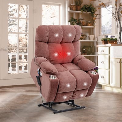 Dual Motor Power Lift Recliner Chair for Elderly