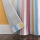 preview thumbnail 14 of 15, Sun Zero Pippa Stripes 100% Blackout Grommet Curtain Panel, Single Panel