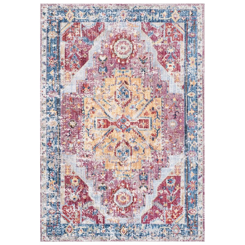 SAFAVIEH Bristol Yaprak Vintage Boho Oriental Polyester Rug