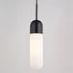 preview thumbnail 10 of 8, Thalia Contemporary Mini Pendant Ceiling Light White Pill Glass