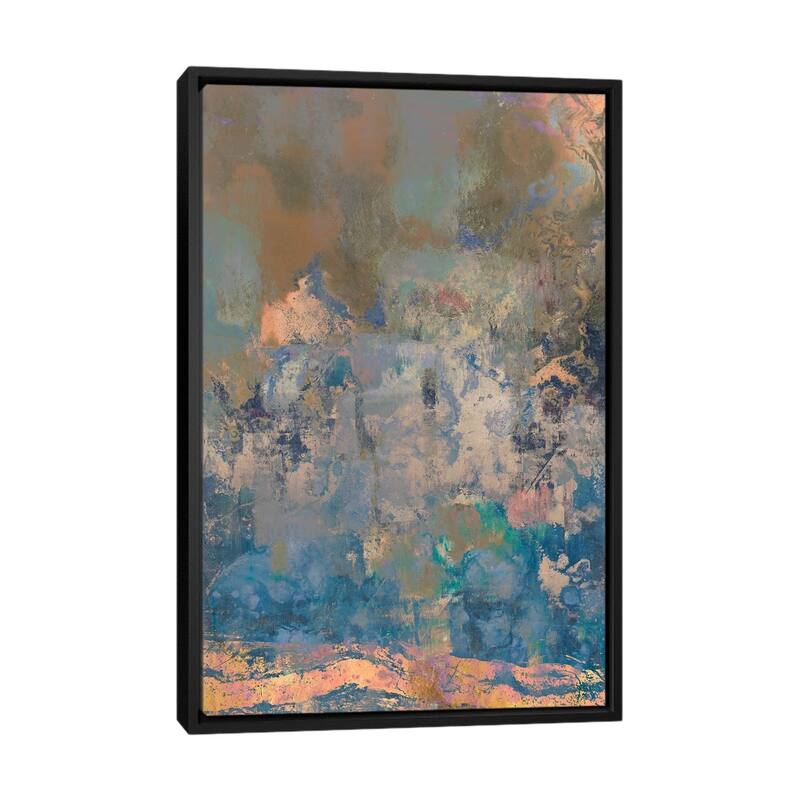 iCanvas "Ruido" by Maximiliano Casal Framed Canvas Print - Black - 48x32