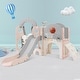 preview thumbnail 3 of 34, Toddler Slide,Swing Set 8 in 1,Kids Playground Climber Slide Playset with Basketball Hoop Freestanding Combination for Babies
