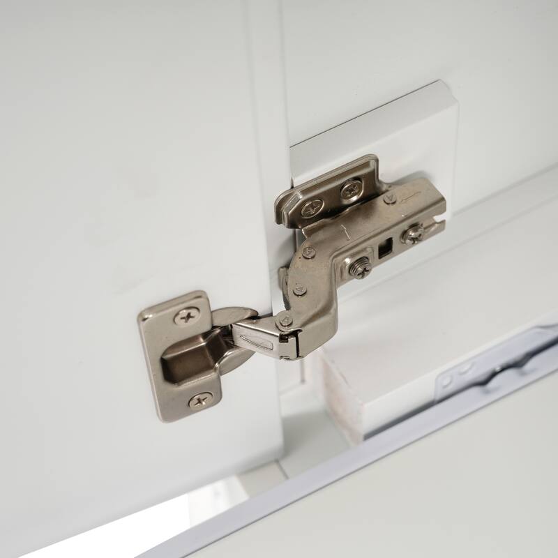 Roomfitters 30" Bathroom Vanity with Sink Combination Set, Solid Wood Storage Cabinet with Soft Close Door, 3 Drawers