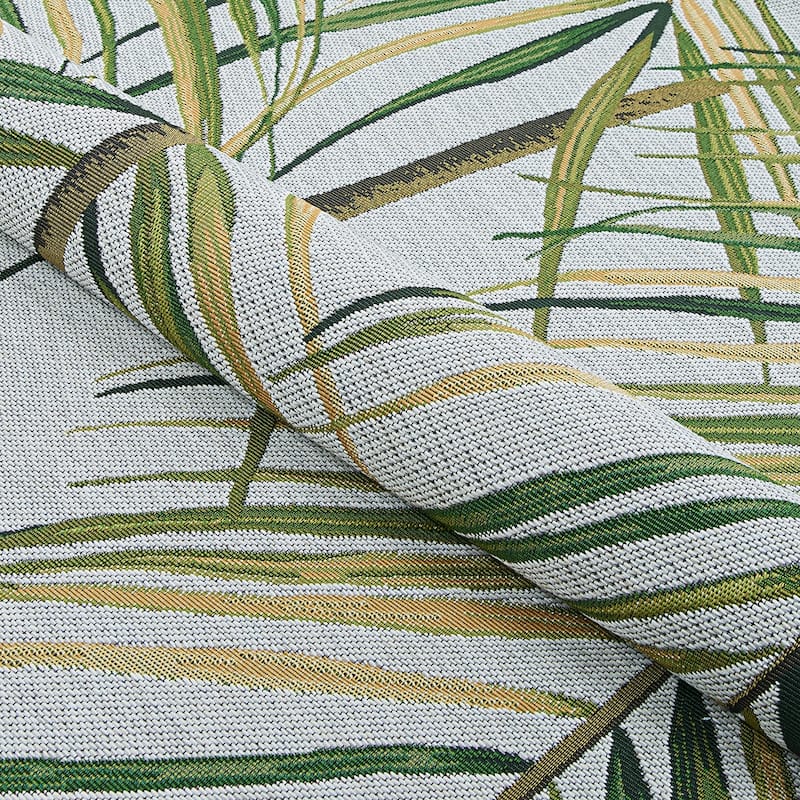 Dream Decor Rugs Gelato Grove Gray Green Indoor Outdoor Area Rug