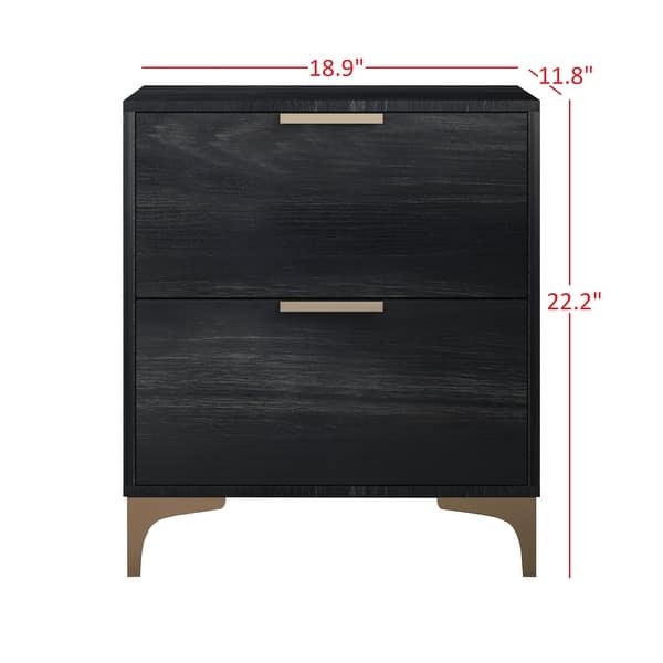 dimension image slide 0 of 2, Sana Upholstered Panel Bed with 2 Nightstands