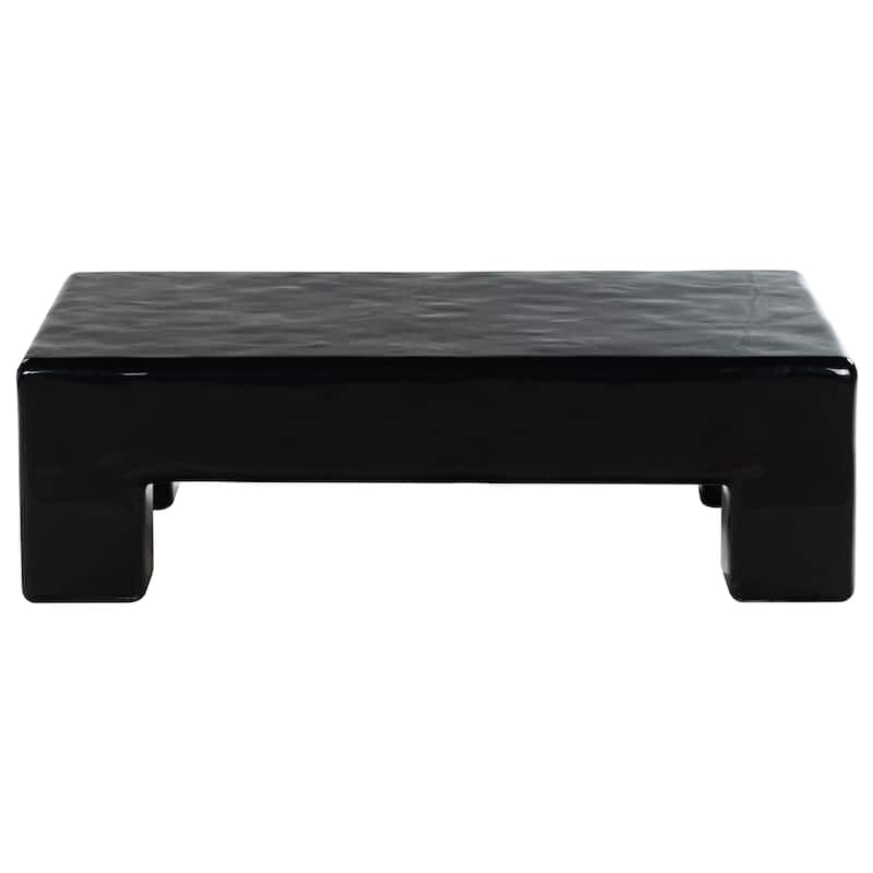 SAFAVIEH Couture Branford Rectangle Concrete Coffee Table - 53"W x 32"D x 16"H