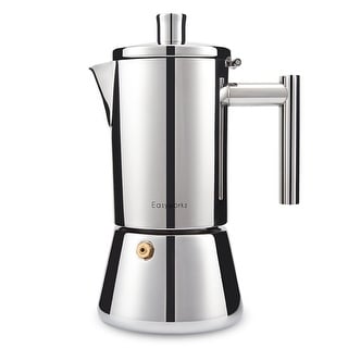 Diego Stovetop Espresso Maker Stainless Steel Italian Coffee