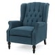 preview thumbnail 51 of 64, Christopher Knight Home Walter Button-tufted Reclining Club Chair