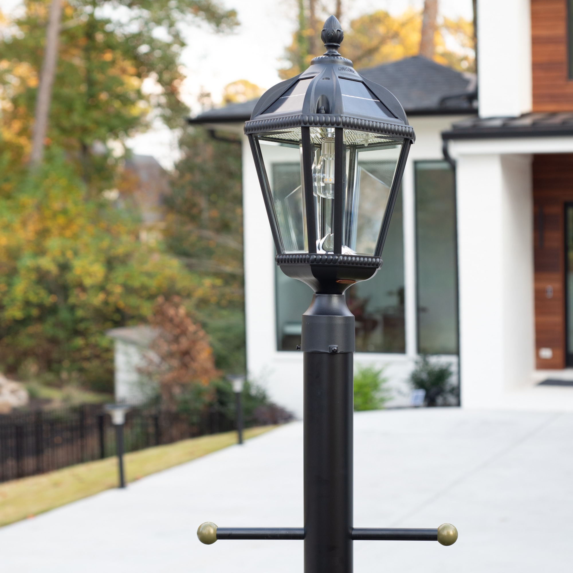 Solar light for 3 inch post on sale