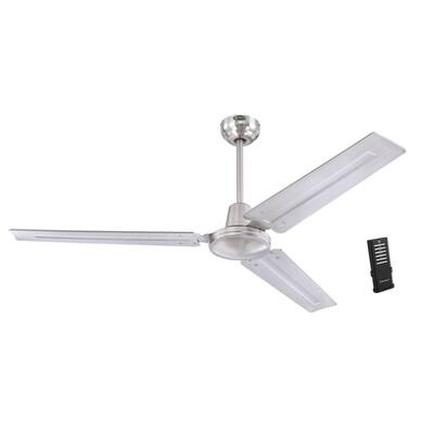 Westinghouse Lighting Jax Industrial-Style 56-Inch 3-Blade Indoor Ceiling Fan, Remote Control Included