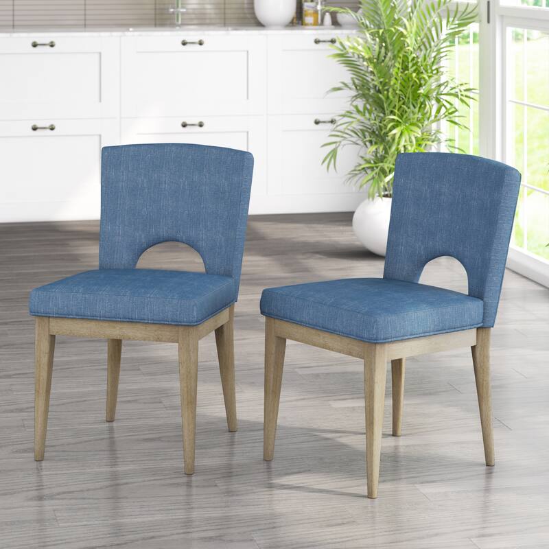 Upholstered Dining Chairs, Set of 2