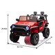 preview thumbnail 40 of 98, Off-Road 24V Electric Truck for Kids with LED Lights & MP3, Christmas Gift Idea Red