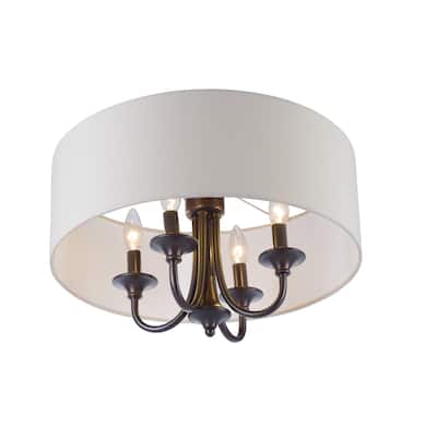 Bongo 4-Light Semi-Flush Mount/Pendant