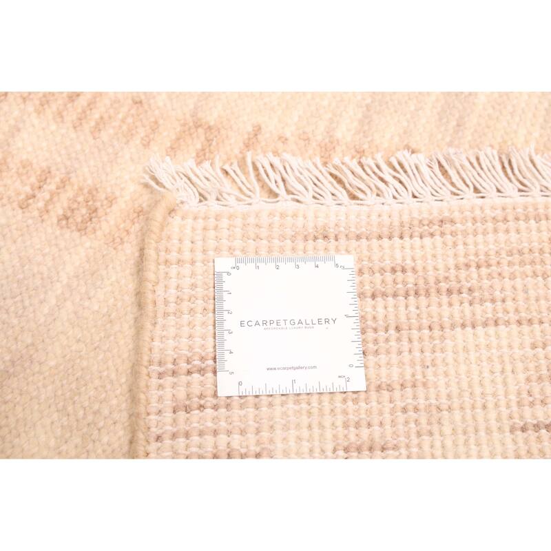 ECARPETGALLERY Hand-knotted Pak Finest Marrakesh Cream Wool Rug - 8'0 x 9'10