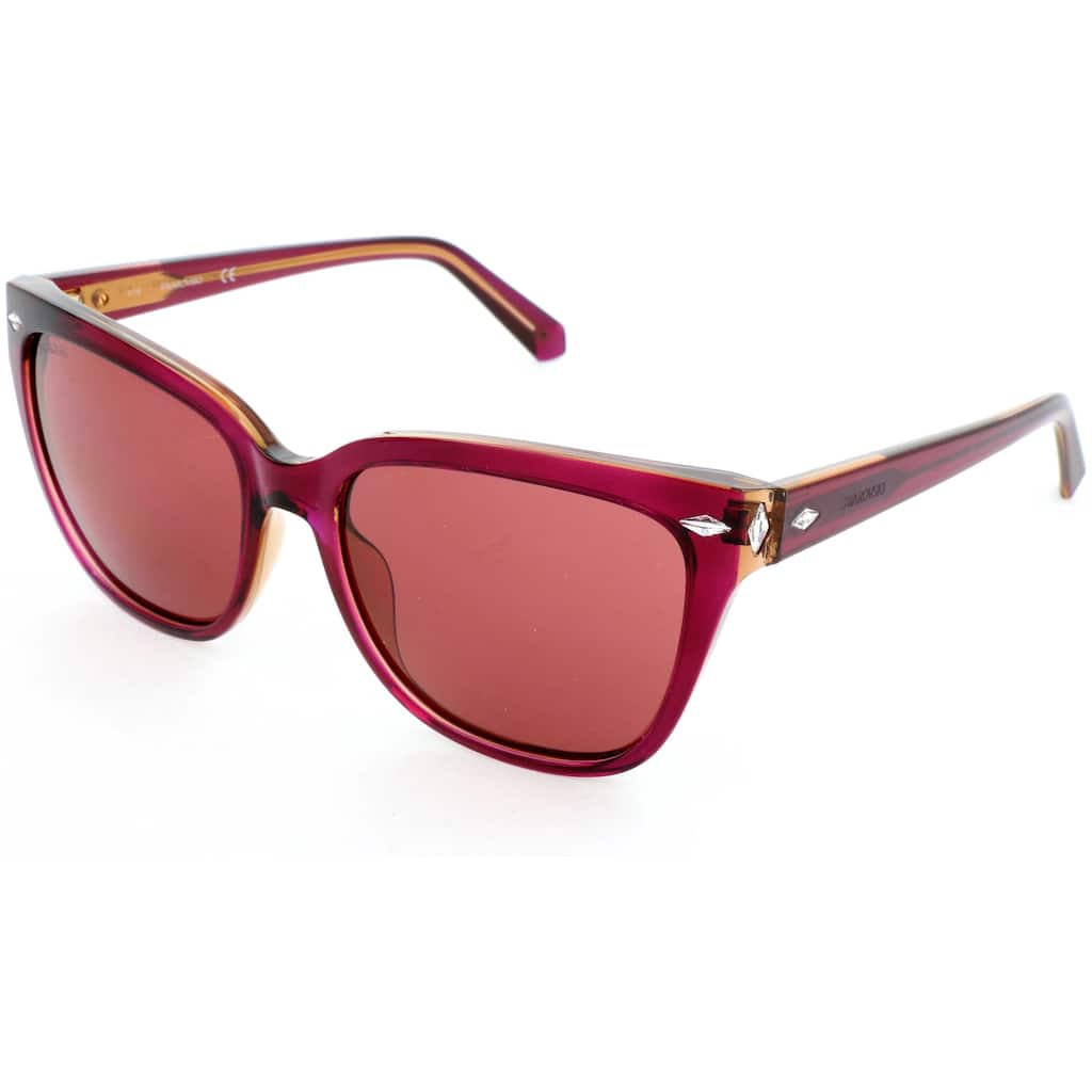 Swarovski Women's 55mm Shiny Violet Sunglasses SK-0175-81S