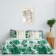 preview thumbnail 6 of 5, Wynwood Studio Canvas Floral and Botanical Immersive Gray and Light Gray Modern & Contemporary Wall Art Canvas Print
