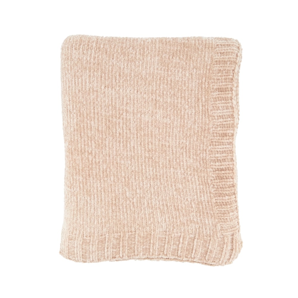 Warmth of Chenille Knit Throw