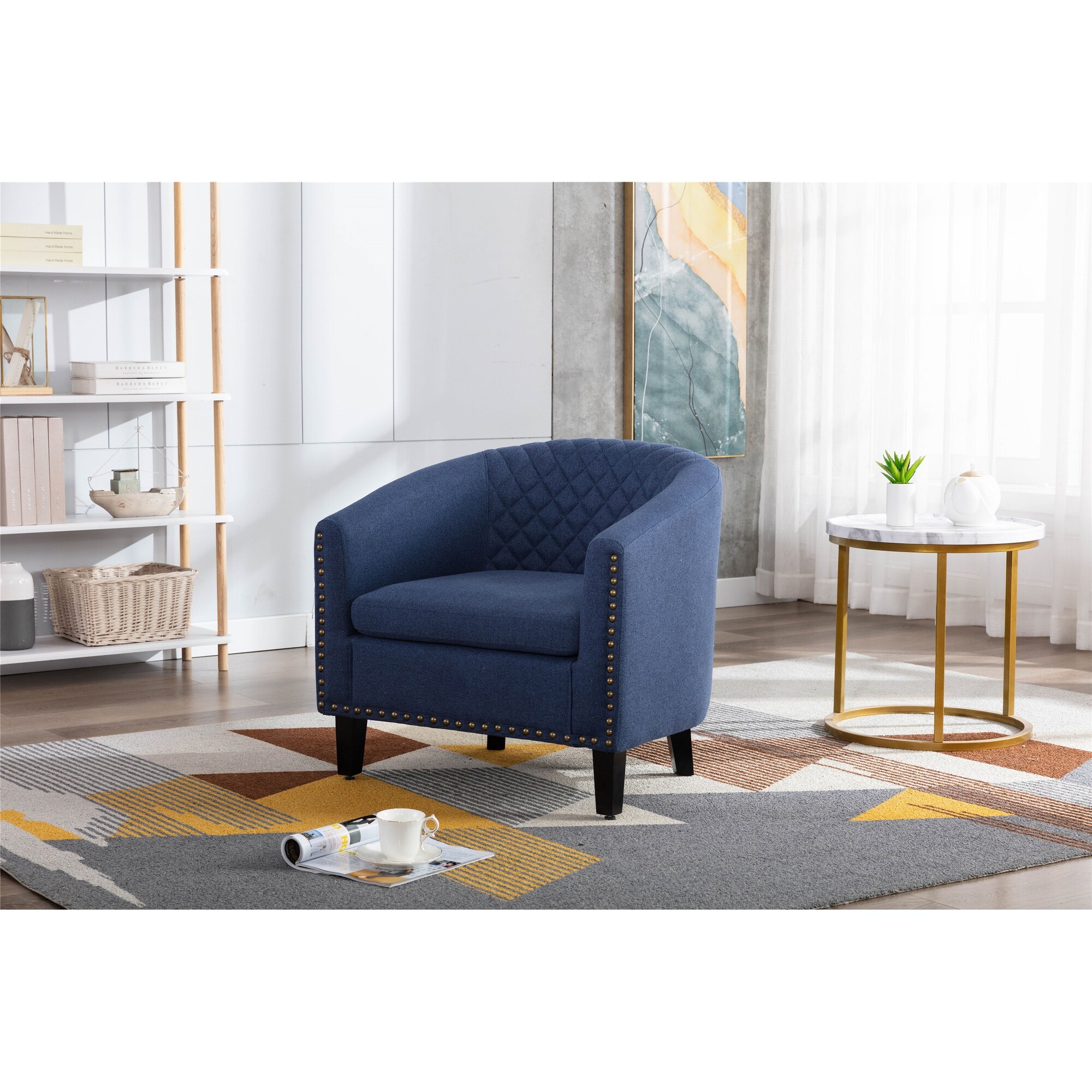 Navy hotsell tub chair