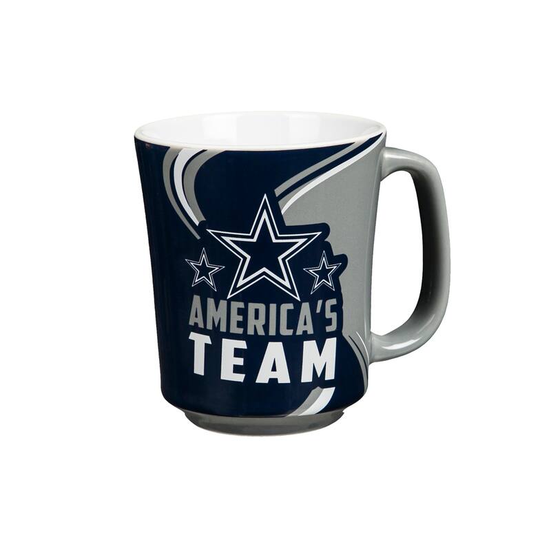 Dallas Cowboys, 14 oz Ceramic Coffee Mug w/ Gift Box
