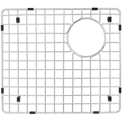 Karran USA GR-6018 15-1/2" L x 14" W Stainless Steel Basin Rack with - Stainless Steel