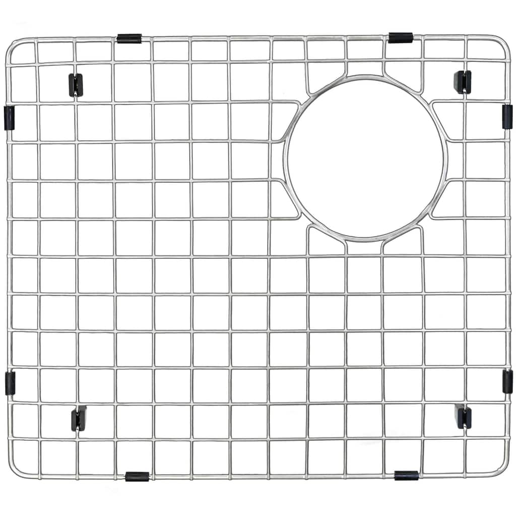 Karran USA GR-6018 15-1/2" L x 14" W Stainless Steel Basin Rack with - Stainless Steel