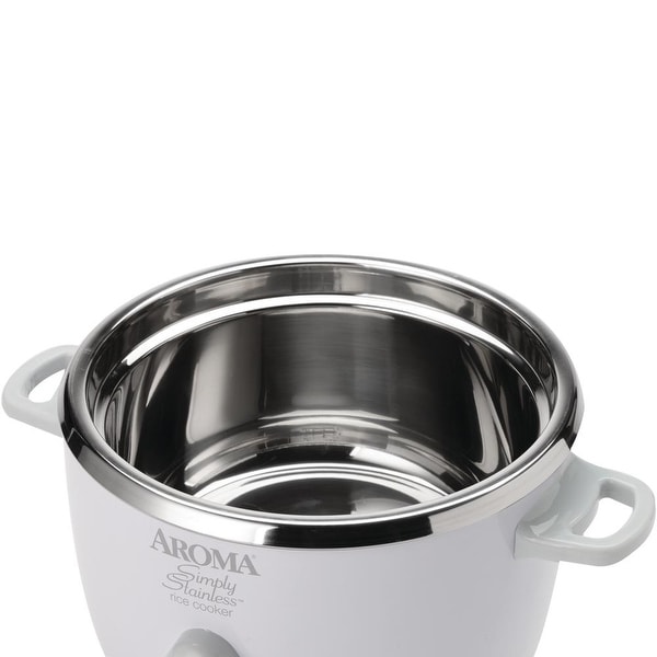 aroma rice cooker simply stainless